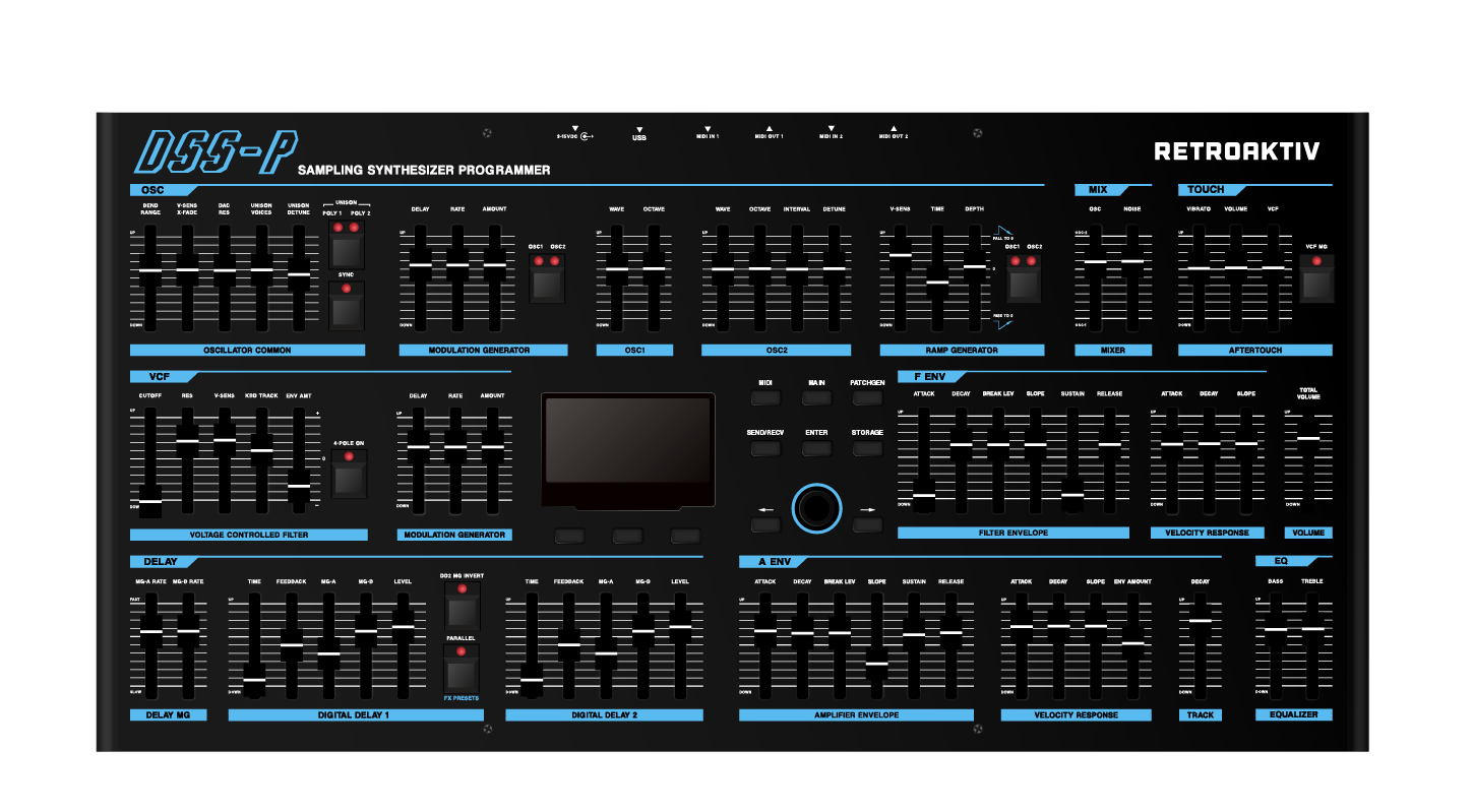 DSS-P Programmer for KORG DSS-1 Sampling Synthesizer (Pre-order)