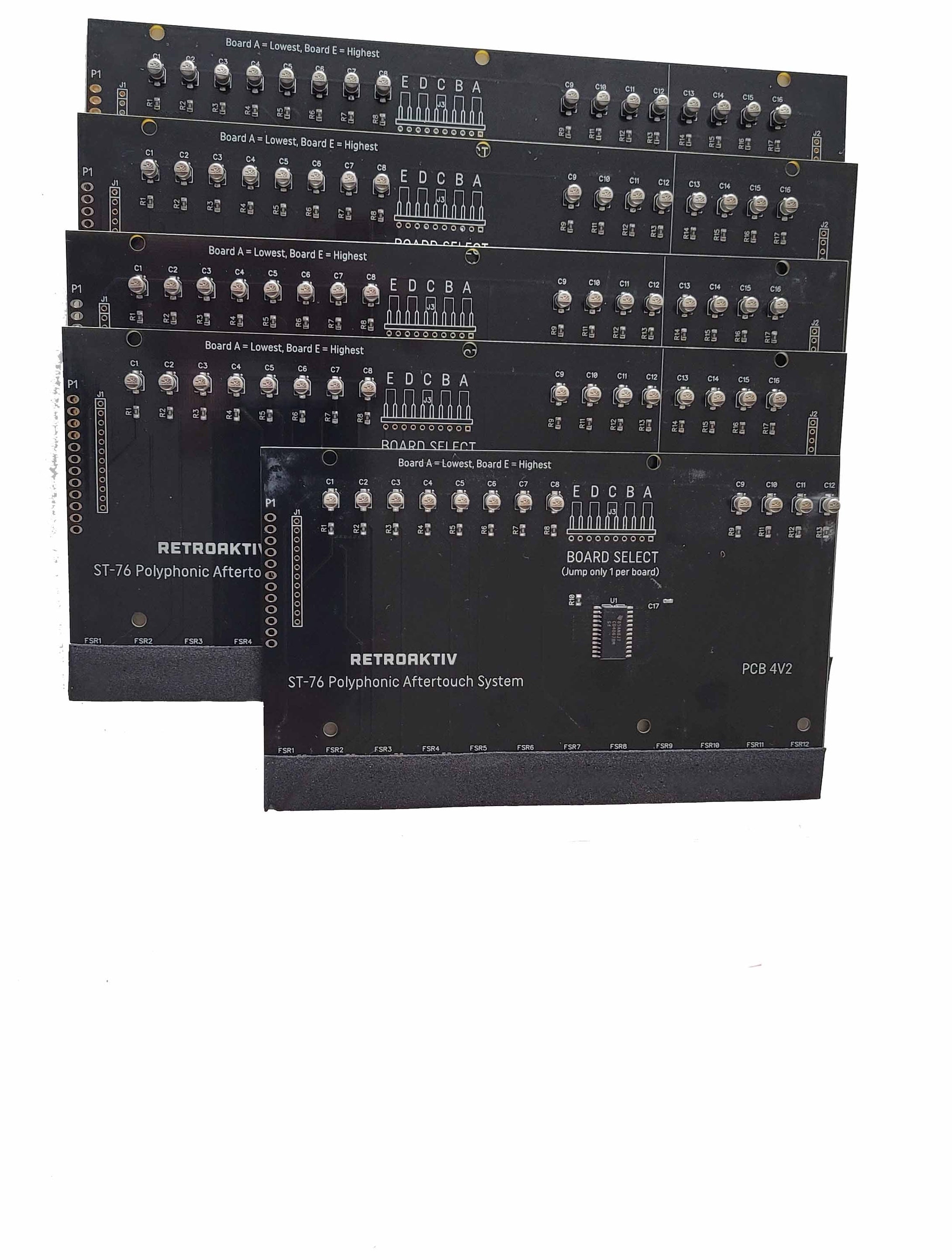 Prophet T8 & Synclavier Replacement Polyphonic Aftertouch Board Set